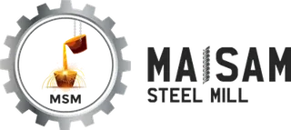 د Maisam Steel Mill لوګو